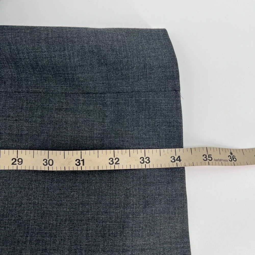 Jos. A. Bank 100% Wool‎ Men's Gray Two Button Blazer Jacket 46 L Business Career